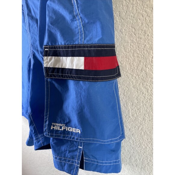 Vintage Tommy Hilfiger Bathing Suit Swim shorts Trunks XXL EUC Swim Swimming - Picture 2 of 10